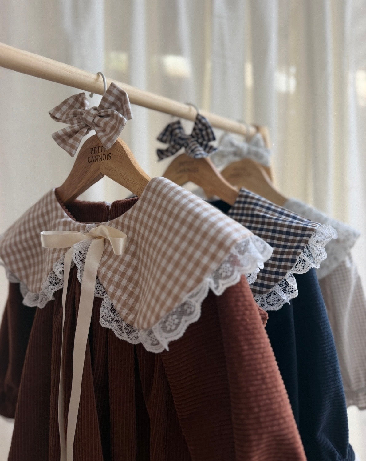 Robe Belle Rive - Velours noisette
