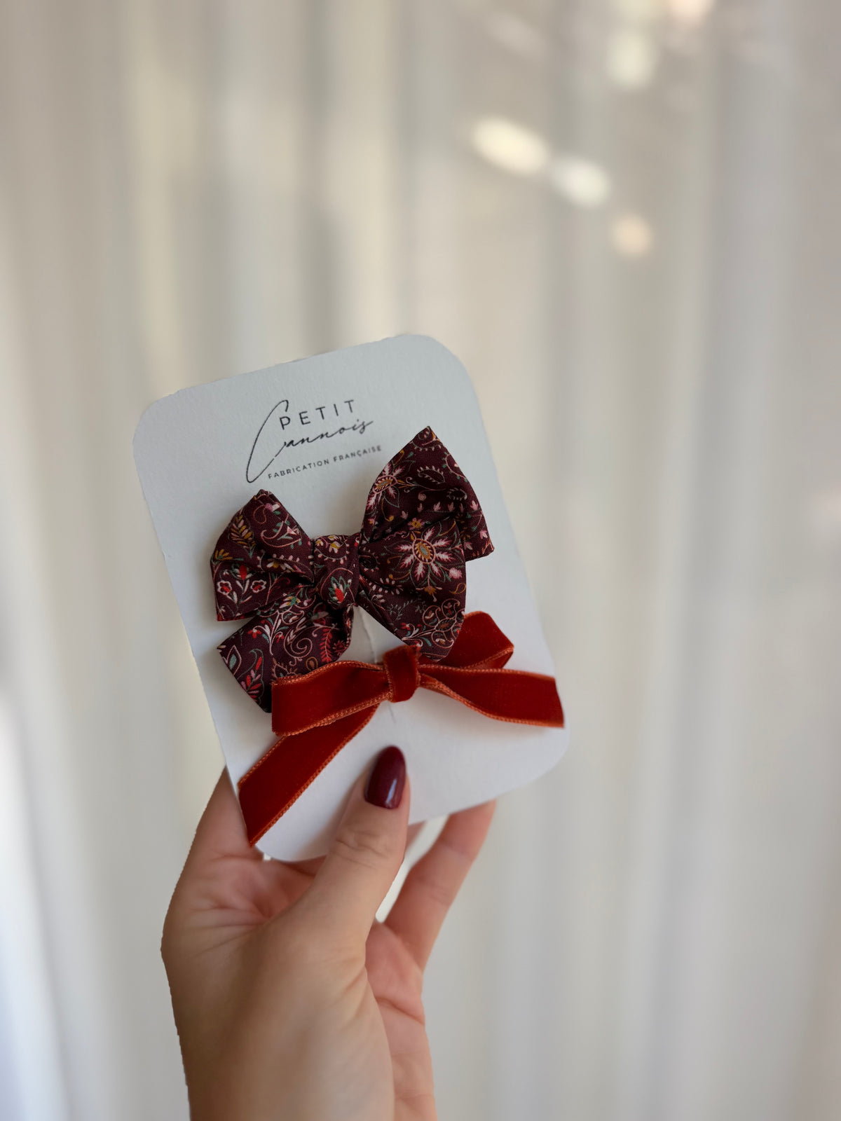 Duo barrettes Estérel