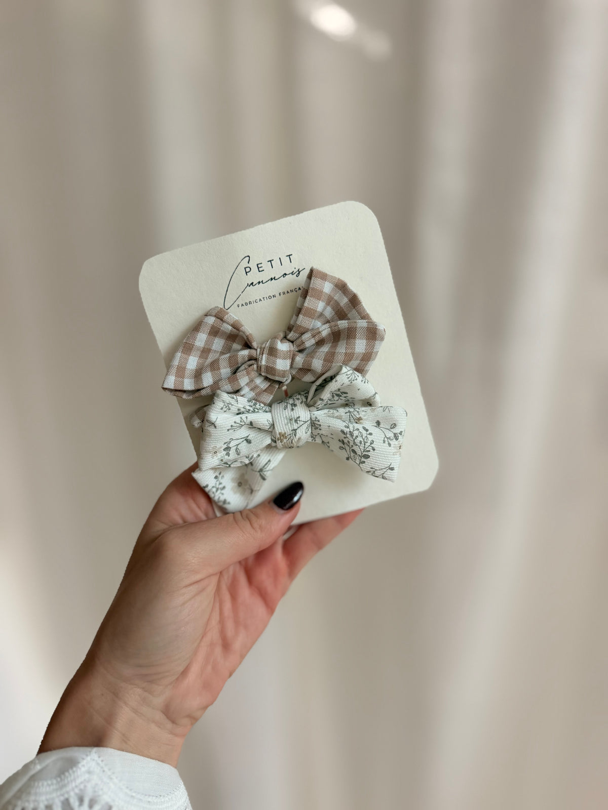 Duo barrettes Estérel